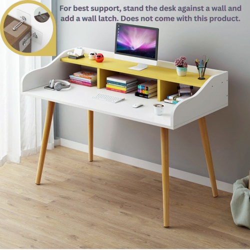 OFFICE SERIES/ 045 AGAINST THE WALL COMPUTER DESK