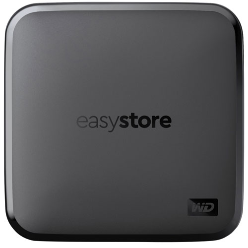 WD Easystore 1TB USB 3.0 External Solid State Drive - Black