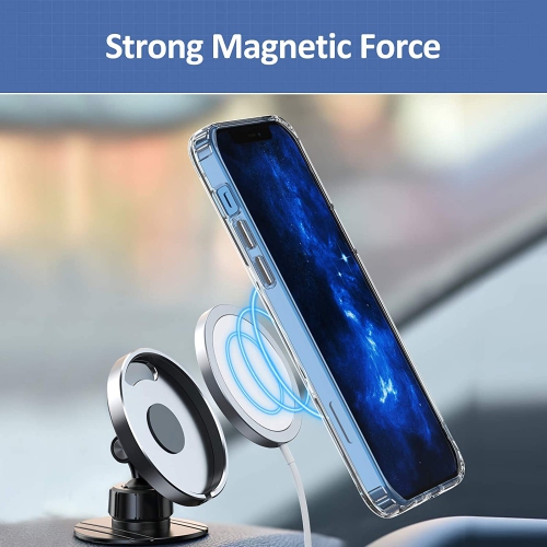 CSMART Hybrid Magnetic Wireless Charging Case for iPhone 11 MagSafe - Clear