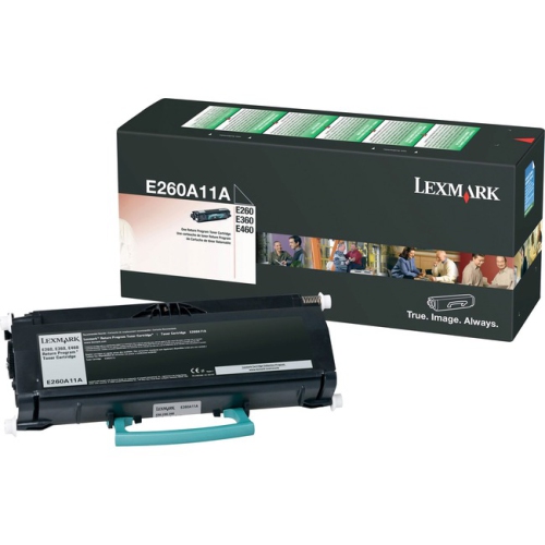 CARTOUCHE DE TONER D'ORIGINE LEXMARK E260A11A