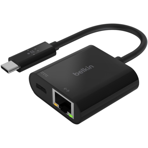 BELKIN  USB-C to Ethernet + Charge Adapter