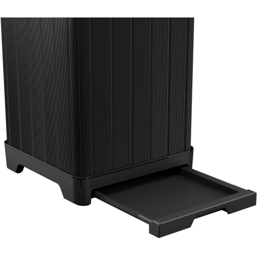 Keter 38 gal Outdoor Trash Can, Black