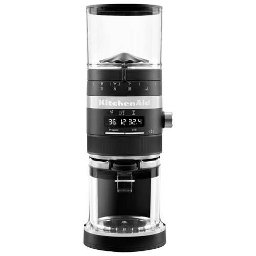 KitchenAid Burr Coffee Grinder - Black Matte