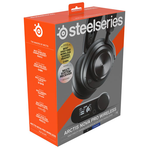 SteelSeries Arctis Nova Pro Wireless Gaming Headset - Black | Best