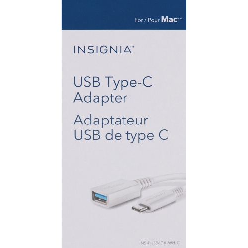 Insignia NS-PU396CA-WH USB-C to USB Adapter by INSIGNIA - Open Box condition - Image 2