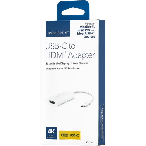 Insignia NS-PCACH USB-C to 4K HDMI Adapter by INSIGNIA - Open Box condition - Image 2