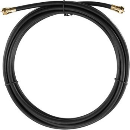 Boîte ouverte – Câble coaxial RG6 de 12 pi/3,6 m RF-RG612BK de Rocketfish, intérieur/extérieur