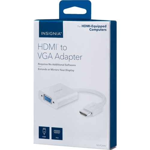 Open Box - Insignia NS-PCAHV HDMI to VGA Adapter