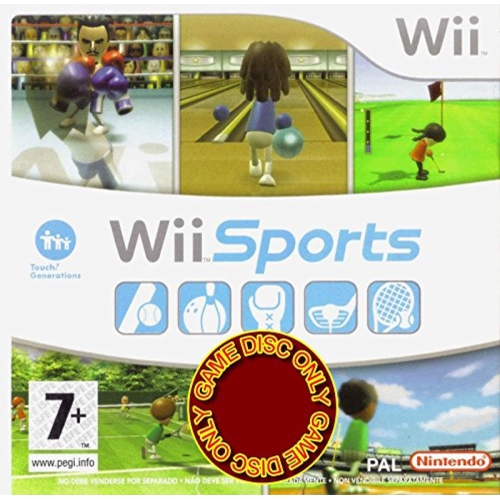 Previously Played - Wii Sports Game With Tennis Bowling Golf Games, [Physical], Nintendo Wii