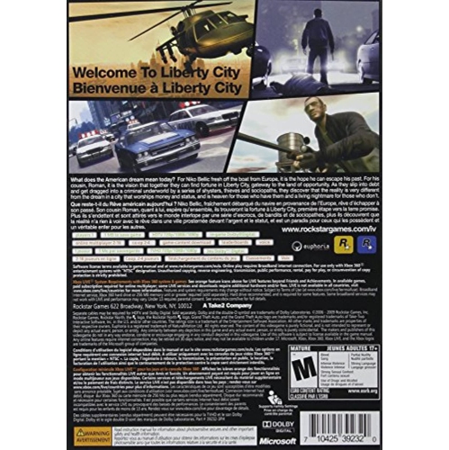 Previously Played - Grand Theft Auto IV For Xbox 360 4