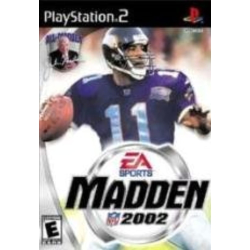 Previously Played - Madden NFL 2002 For PlayStation 2 PS2 Football