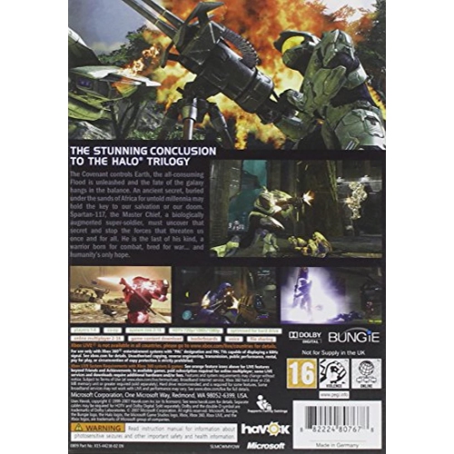 Previously Played - Halo 3 For Xbox 360