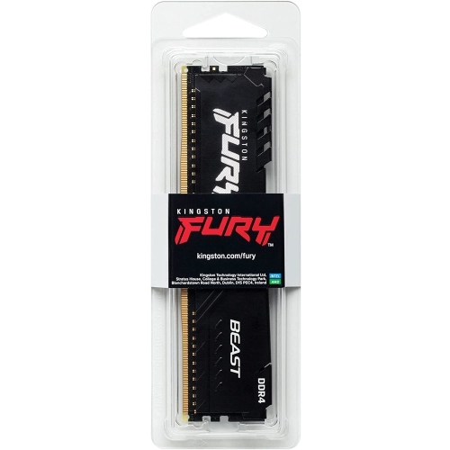 Kingston FURY BEAST 3200MHz DDR4 8GB‪✕‬4 Kingston FURY Beast 8GB (1x8GB) DDR4 3200MHz CL16 UDIMM - Canada