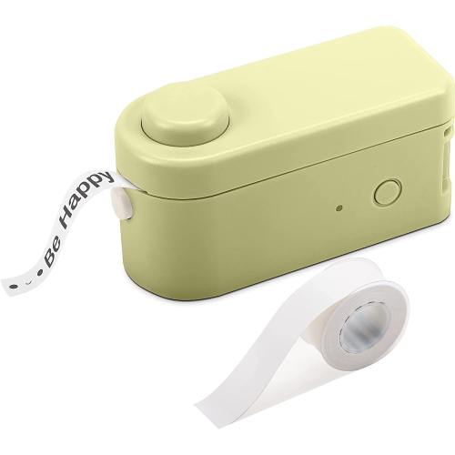 ICON Best Rechargeable Wireless Portable Mini–Label Printer, Label Maker with Free Label Paper Included