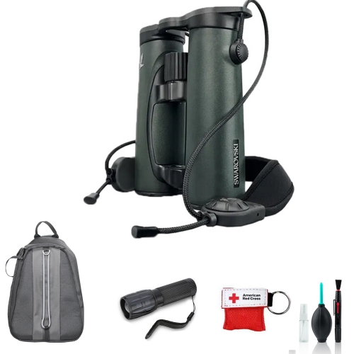 Swarovski 10x42 EL Binoculars (37010) Kit with Backpack + More Best