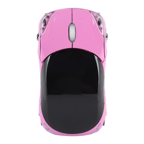 2.4G Wireless Mouse Cool Ferrari Car Optical Mouse(Pink)