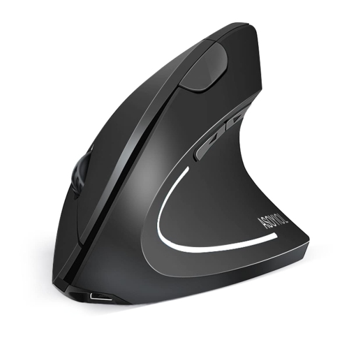 Souris Ergonomique Verticale Sans Fil Acer - Angle 57°, 1600 PPP, 6 Boutons, Rechargeable USB - Pour Droitier, Confort Poignet