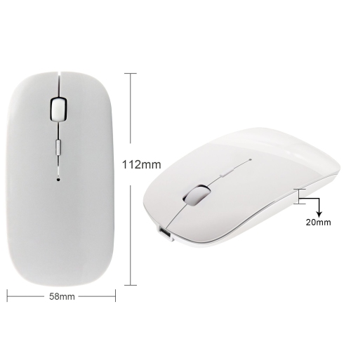 Bluetooth Wireless Charger Computer Mouse for MacBook Air Mac Pro Laptop Ipad Pad PC The Laser Optical Rechargeable Mini Slim Silent Mice is