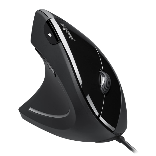 HLD  Perixx Perimice-513L Left Handed Ergonomic Vertical Mouse - 1000/1600 Dpi - Recommended With Rsi User
