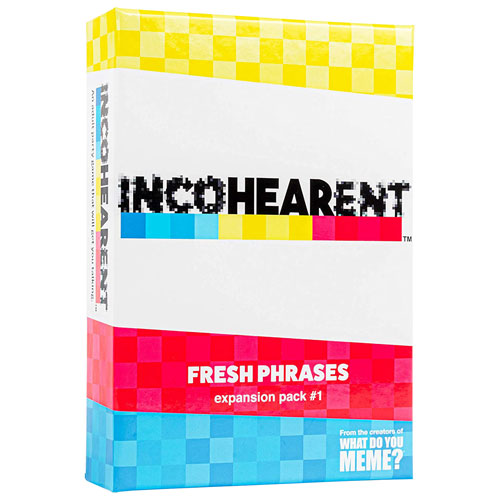 Incohearent Fresh Phrases Expansion Pack #1 Card Game - English