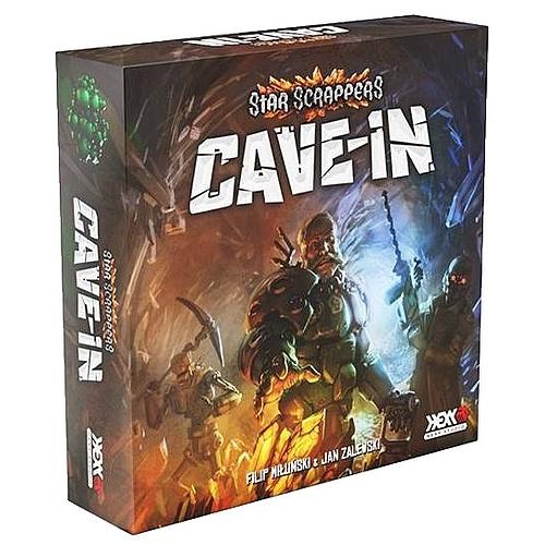 ARES GAMES  Star Scrappers: Cave-In 2-4 Players, Ages 12+, 45-75 Minutes