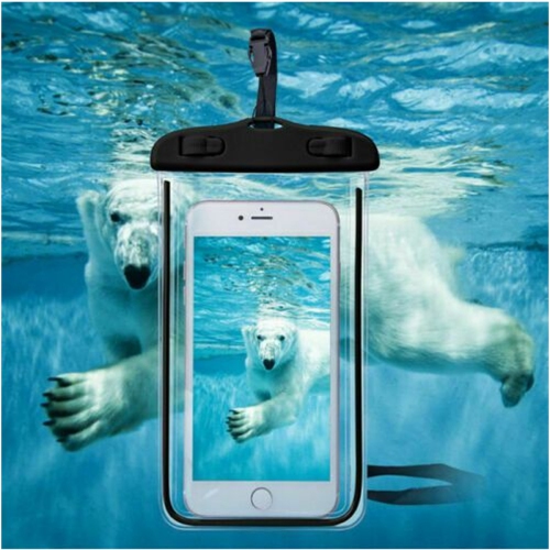 Universal Waterproof Underwater Cell Phone Pouch Case Swimming Bag Fits Most Mobile Phones