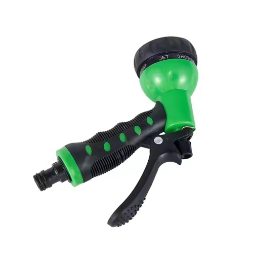 Garden Hose Nozzle Water Sprayer W/ 8 Patterns High Pressure for Car Wash, Cleaning, Watering Lawn