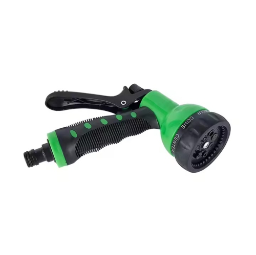 Garden Hose Nozzle Water Sprayer W/ 8 Patterns High Pressure for Car Wash, Cleaning, Watering Lawn