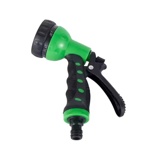 Garden Hose Nozzle Water Sprayer W/ 8 Patterns High Pressure for Car Wash, Cleaning, Watering Lawn