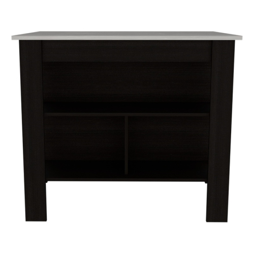 TUHOME Cala Kitchen Island Engineered Wood Kitchen Islands in Multi-color