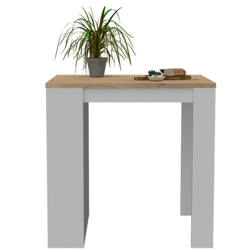 Îlot de cuisine multicolore Tanna de TUHOME - bois d’ingénierie