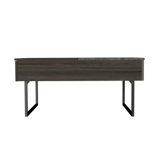 TUHOME Beyond Lift Top Coffee Table Engineered Wood in Multi-color