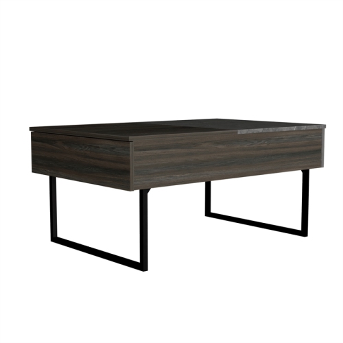 TUHOME Beyond Lift Top Coffee Table Engineered Wood in Multi-color