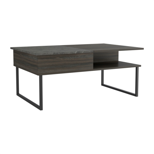 TUHOME FURNITURE  Tuhome Armin Lift Top Coffee Table Engineered Wood Coffee Tables In Multi-Color