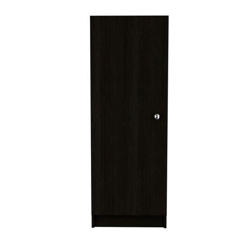 TUHOME Belleria Pantry Engineered Wood Pantries in Black