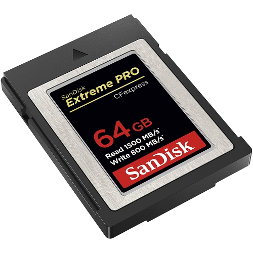 Carte CFexpress de 64 Go Extreme PRO de SanDisk de type B