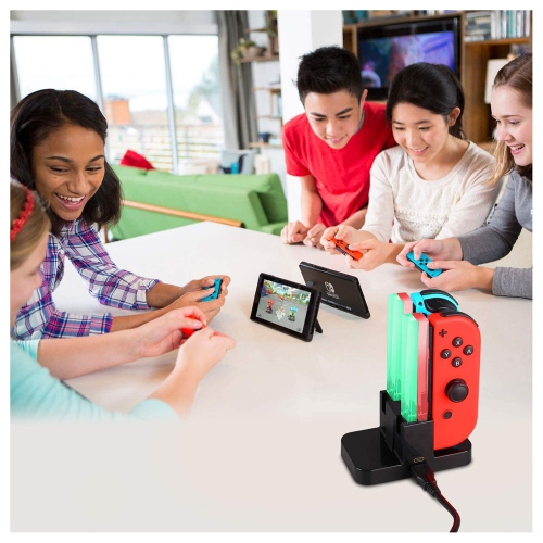 axGear Charging Dock Joy-con Charger Stand Station for Nintendo Switch Controller