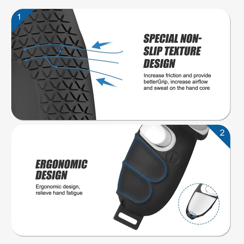 axGear Silicone Controller Cover for Oculus Quest 2 Soft Protective Headset Handle