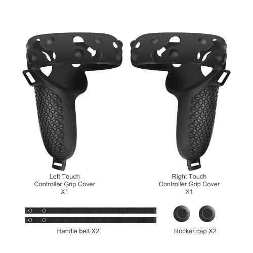 axGear Silicone Controller Cover for Oculus Quest 2 Soft Protective Headset Handle
