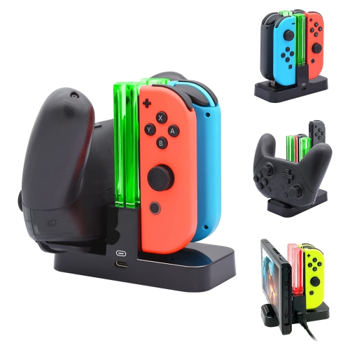 Nintendo Switch - Câbles d'alimentation et stations de recharge