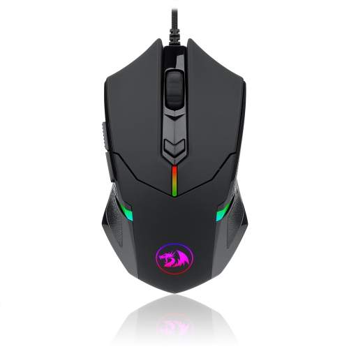axGear RGB Gaming Mouse USB Wired 6 Buttons Programmable Mouse w/ Weight Tuning Set