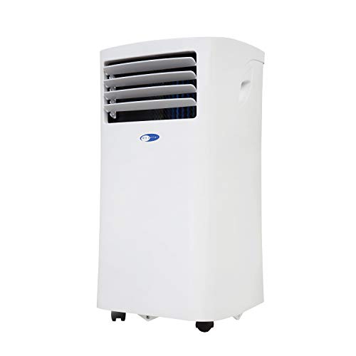 Whynter ARC-102CS Compact Size 10,000 BTU Portable Air Conditioner, Dehumidifier, Fan with Carbon and SilverShield Filter for Rooms, 215 sq ft, White