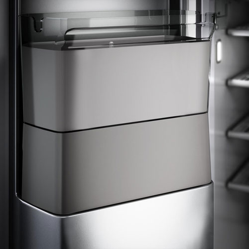 Réfrigérateur à congélateur juxtaposé 30 pi³ 48 po avec distributeur d'eau et de glaçons de KitchenAid - Inox