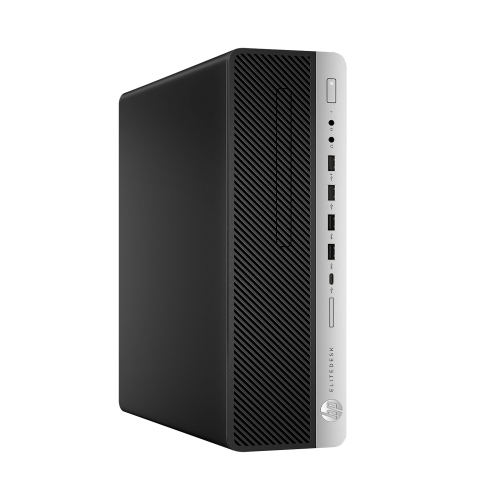 HP EliteDesk 800 G3 Business Desktop - Intel Core i7-6700, 8GB Memory, 1TB SSD, Win 10 Pro + 22" Monitor, Keyboard & Mouse Included by HP - Refurbished condition - Image 2
