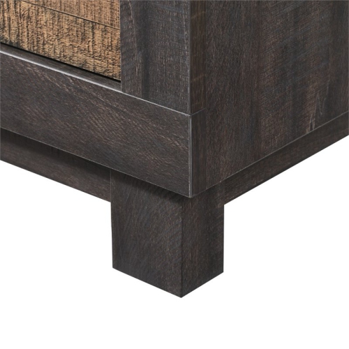 Picket House Furnishings Harrison 2 Drawer Nightstand in Walnut