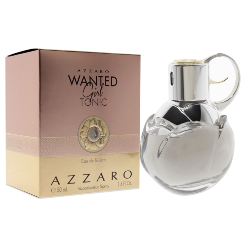 Azzaro Wanted Girl Tonic by Azzaro Eau De Toilette Spray 1.6 oz