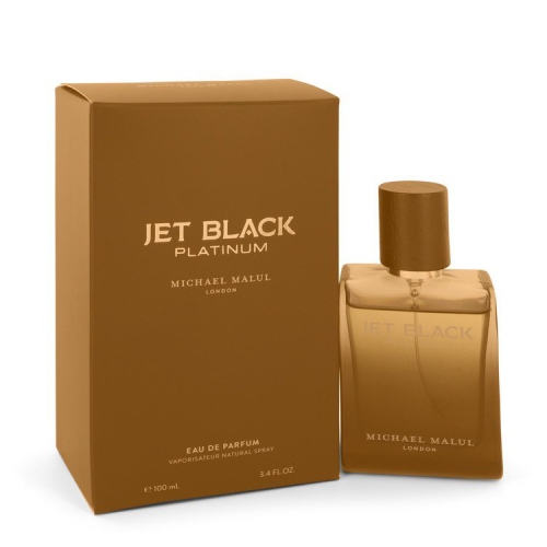 MICHAEL MALUL  Jet Platinum By Eau De Parfum Spray 3.4 OZ (Men) In Black
