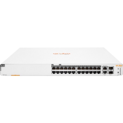 HPE Aruba Instant On 1960 24G 2XGT 24-Port Gigabit PoE++ Network Switch -