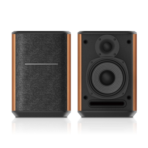 Edifier Wifi Smart Speaker Bundle, works with Alexa, supports AirPlay 2, Spotify Connect, tidal connect 40W RMS One-Piece Wi-Fi and Bluetooth Sound