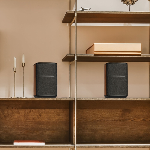Edifier Wifi Smart Speaker Bundle, works with Alexa, supports AirPlay 2, Spotify Connect, tidal connect 40W RMS One-Piece Wi-Fi and Bluetooth Sound